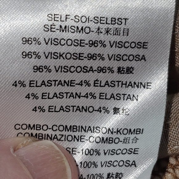 Maeve Anthropoligie Windham Animal Print Short Sleeve Blouse In Medium - Picture 9 of 9